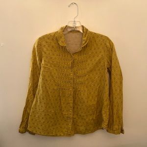 Shuca printed button down blouse
